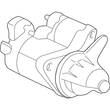 Honda 31200-PMS-013 Starter Motor Assembly (Dsdh7) (Denso)