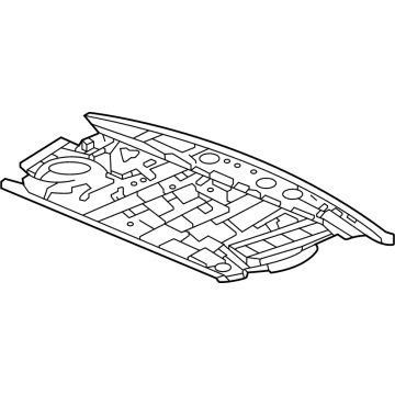 Acura 66500-TGV-A00ZZ Shelf, Rear Parcel