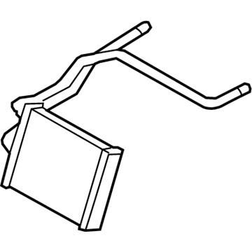 Infiniti 27140-1CA0A Core Assy-Front Heater