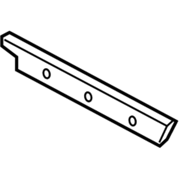 Hyundai 86614-A5000 Bracket Assembly-Rear Bumper Side, RH