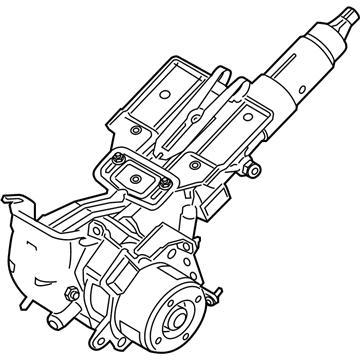 Ford BE8Z-3C529-P Column Assembly