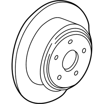 Ford 6L1Z-2C026-A Rotor