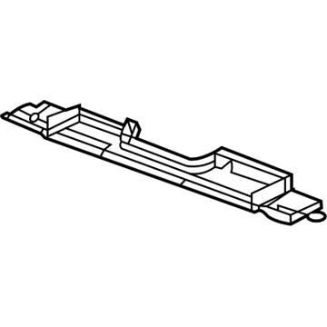 GM 84147801 Upper Baffle