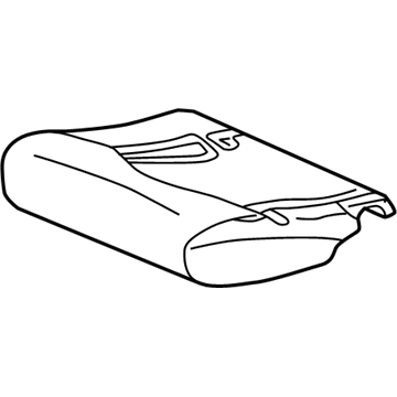 GM 89043775 Cover, Rear Seat #2 Cushion *Pewter