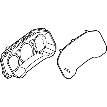 Nissan 24810-9DF0A Speedometer Instrument Cluster