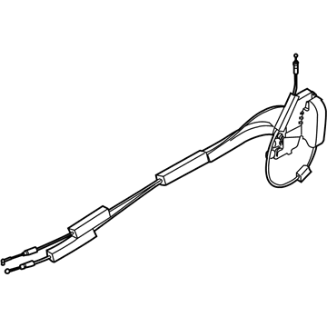 Nissan 82500-ZP71A Rear Right Driver Door Lock Actuator