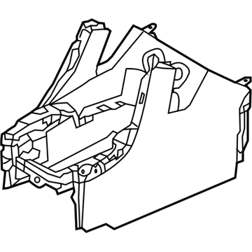 Hyundai 84611-2W300-NBC Console-Front