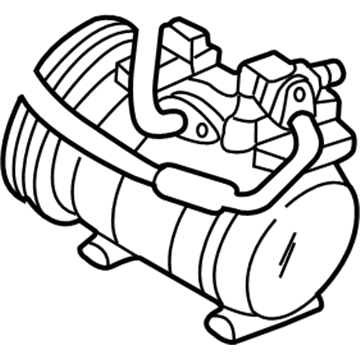 Mopar 5005498AF COMPRES0R-Air Conditioning