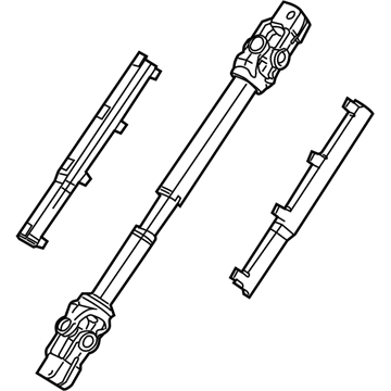 BMW 32-30-7-836-809 Steering Shaft