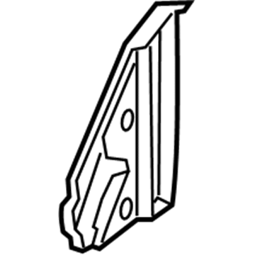 BMW 51-16-3-400-323 Seal, Inner Left Mirror Triangle