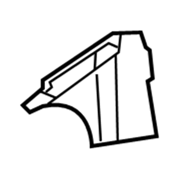 BMW 51-33-3-401-635 Sealing, B-Column, Top Left
