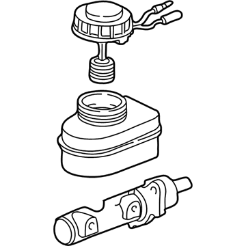 Honda 46100-SJC-A71 Master Cylinder Assembly