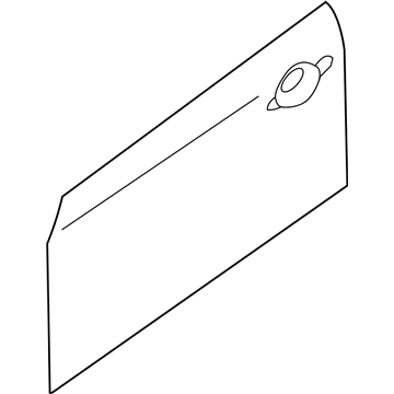 Infiniti H0152-1MAMA Panel - Front Door, Outer RH