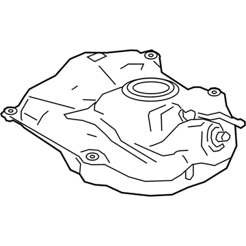 Lexus 77001-76130 Fuel Tank Sub-Assembly