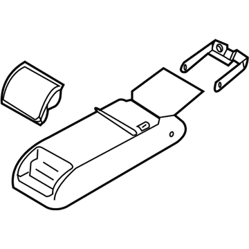 Infiniti 88610-1NF0C Back Assembly Rear Seat Center