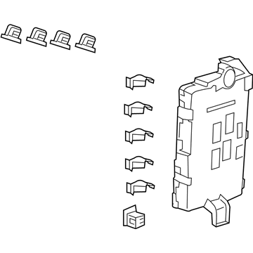 Acura 38210-TZ6-X02 Box Assembly, Passenger Fuse