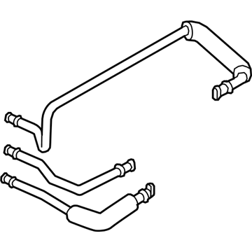 BMW 64-11-9-187-284 Set Pipe
