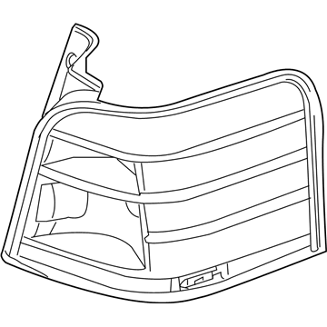 Ford 8F9Z-13404-A Tail Lamp Assembly