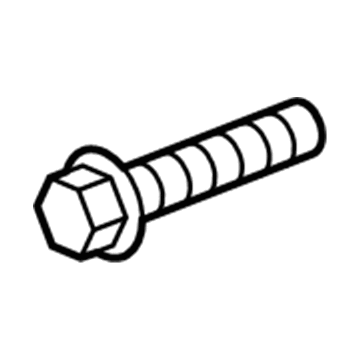Mopar 6105050AA Bolt-HEXAGON FLANGE Head
