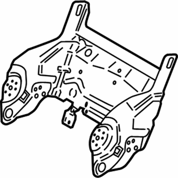 BMW 52-20-7-360-911 ARMREST BRACKET