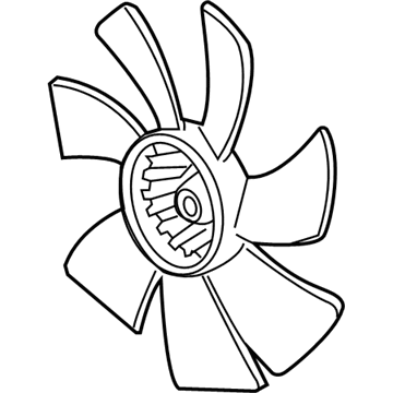 Acura 19020-RCJ-A01 Fan, Cooling