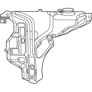 Mopar 55079365AF Reservoir-Windshield Washer