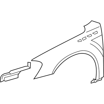 GM 25833736 Fender