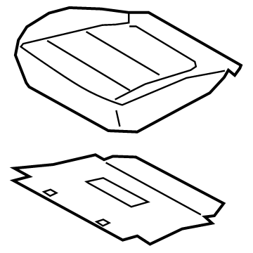 Hyundai 88200-K2060-XDA CUSHION ASSY-FR SEAT, RH