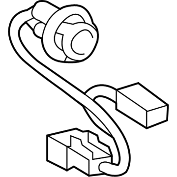 Toyota 81555-60A90 Socket & Wire