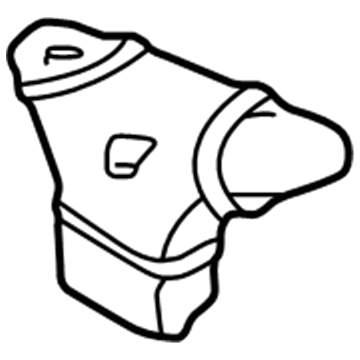 Hyundai 28525-37360 Protector-Heat, RH