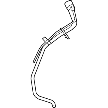 BMW 16-11-7-439-930 PLASTIC FILLER PIPE