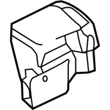 Infiniti 24382-5DA6A Cover-Relay Box