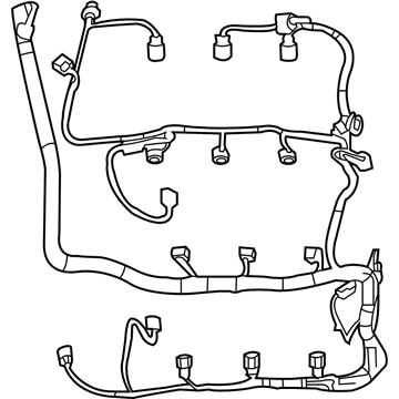 Ford AU5Z-12A581-CA Engine Harness