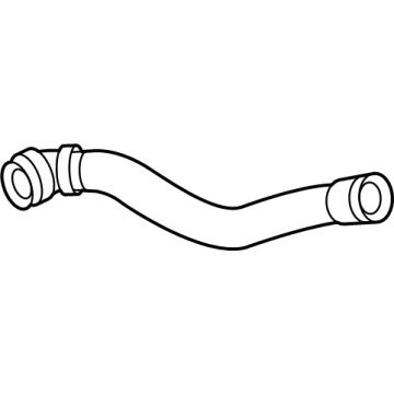 BMW 17-12-7-536-486 Hose Radiator-Water Pump
