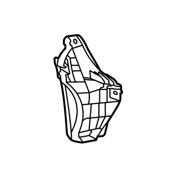 Lexus 52156-24030 Support, Rear Bumper Side