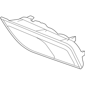 Lexus 81511-60600 Lens & Body, FR Turn