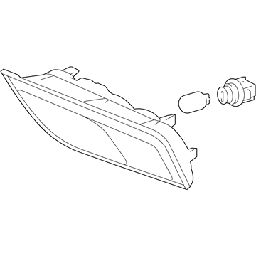 Lexus 81520-60461 Lamp Assembly, Front Turn Signal