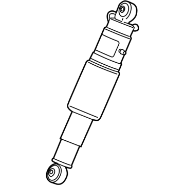 GM 84082045 Rear Leveling Shock Absorber Assembly