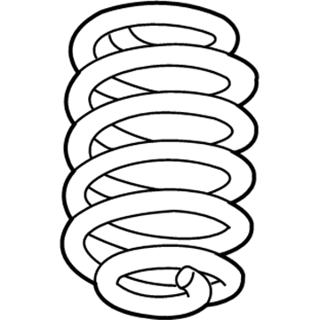 GM 23152539 Coil Spring