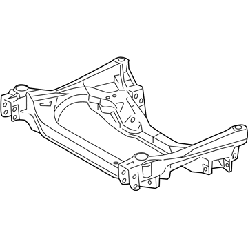 Lexus 51201-50040 Crossmember Sub-Assy, Front Suspension