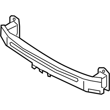 Hyundai 86530-4Z500 Rail Assembly-Front Bumper