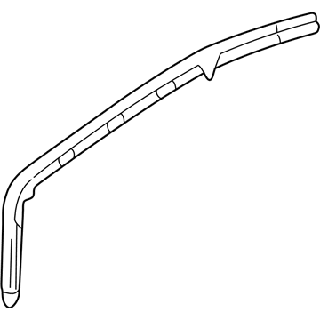 GM 22606829 Molding Asm-Windshield Side Upper Garnish