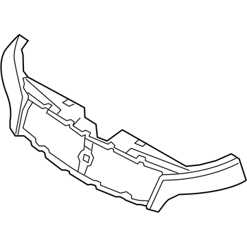 Infiniti 62072-1LA0H MOULDING Front Bumper