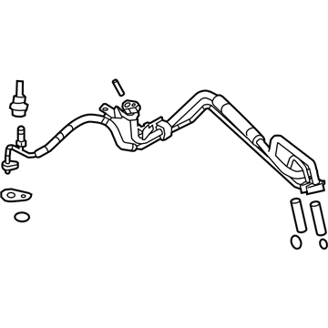 Ford BA8Z-19A834-C Evaporator Tube