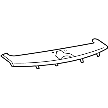 Lexus 64340-50010-C0 Panel Assy, Package Tray Trim, No.2