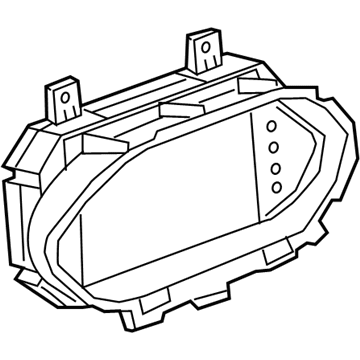 GM 42605140 Instrument Cluster Assembly