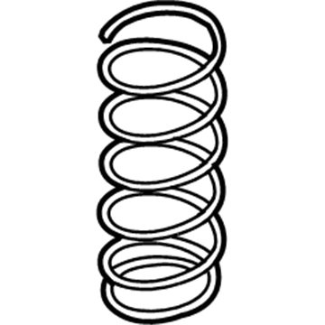 Infiniti 54010-JL02A Front Suspension-Coil Spring