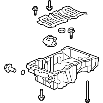 GM 12666374 Oil Pan