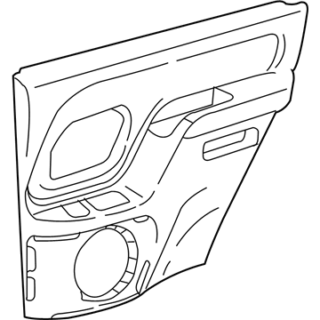 GM 15757906 ARMREST, Armrest