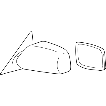 Toyota 87940-06925 Mirror Assembly PRIMER